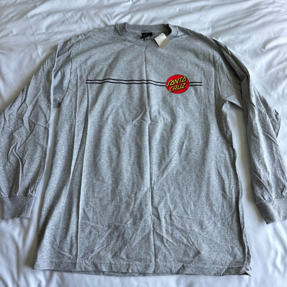 NWT Santa Cruz Skateboards Long Sleeve Size L